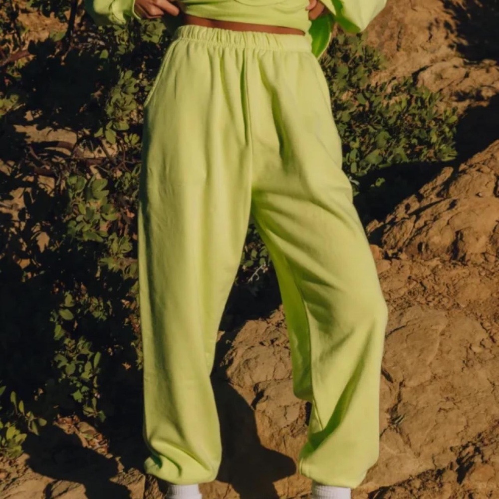 Daily Drills Yellow Sweatpants